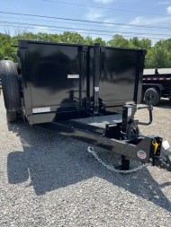 New 2025 Sure-Trac 82 IN x 14 HD Low Profile Dump Trailer  14K Telescopic