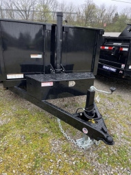 New 2025 Sure-Trac 6 x 12 SD Low Profile Dump Trailer  10K Telescopic