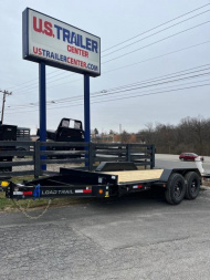 New 83" X 16' TILT-N-GO TANDEM AXLE TILT DECK I-BEAM FRAME