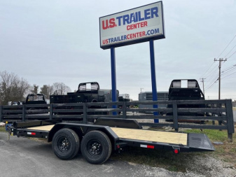 New 83  X 16' TILT-N-GO TANDEM AXLE TILT DECK I-BEAM FRAME