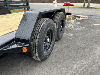 New 83" X 16' TILT-N-GO TANDEM AXLE TILT DECK I-BEAM FRAME