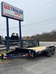 New 83" X 16' TILT-N-GO TANDEM AXLE TILT DECK I-BEAM FRAME