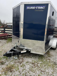 New 2025 Sure-Trac 7 x 14 Pro Series Enclosed Wedge Cargo Trailer  TA 7K
