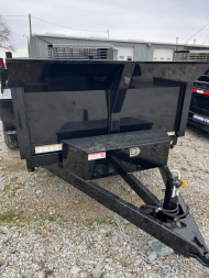 New 2025 Sure-Trac 6 x 12 SD Low Profile Dump Trailer  10K Single Ram