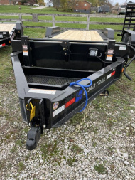 New 83  X 22' TILT-N-GO TANDEM AXLE TILT DECK I-BEAM FRAME