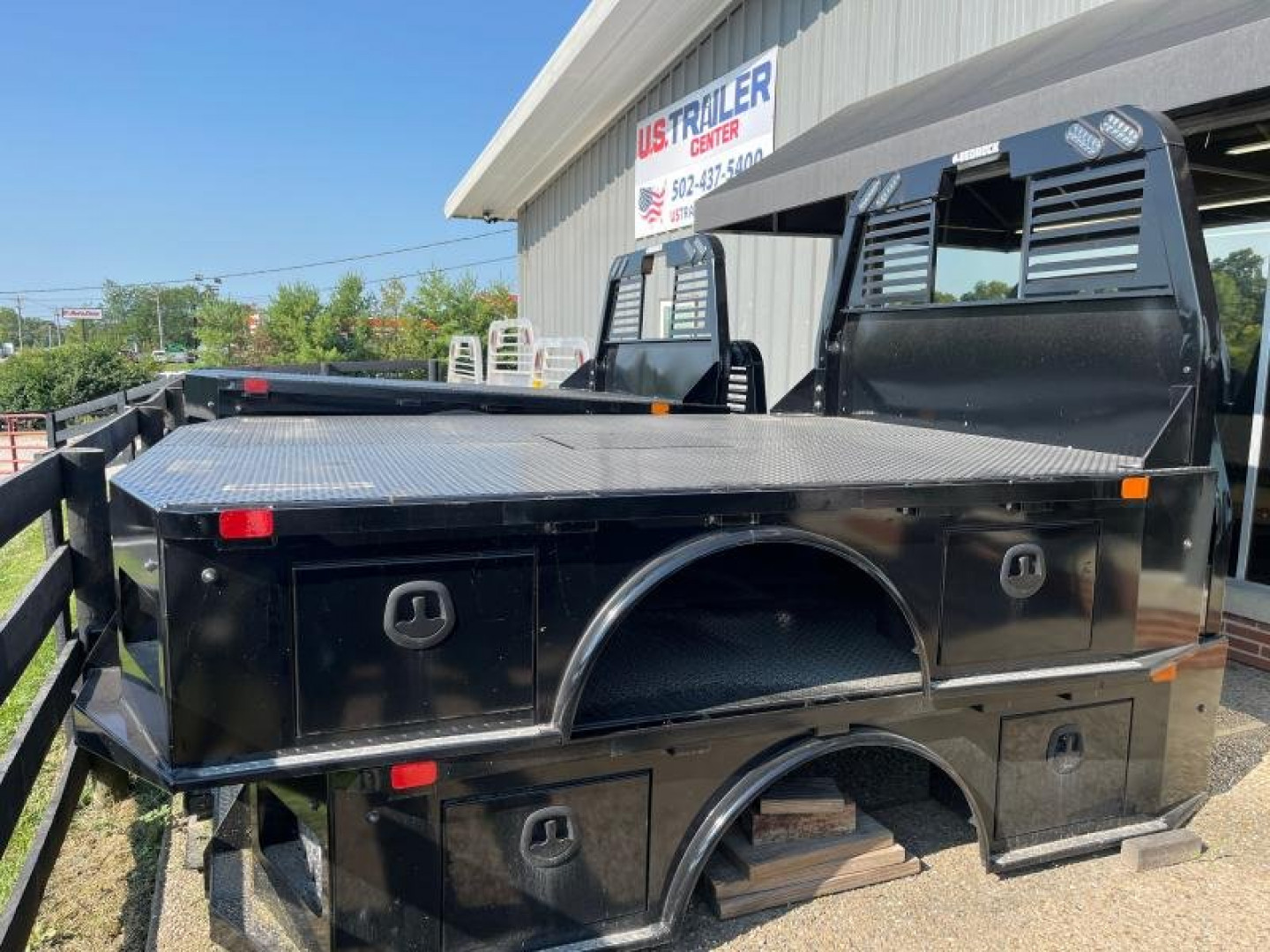 New 2024 Bedrock GRANITE DUAL WHEEL DODGE RAM Flat Decks