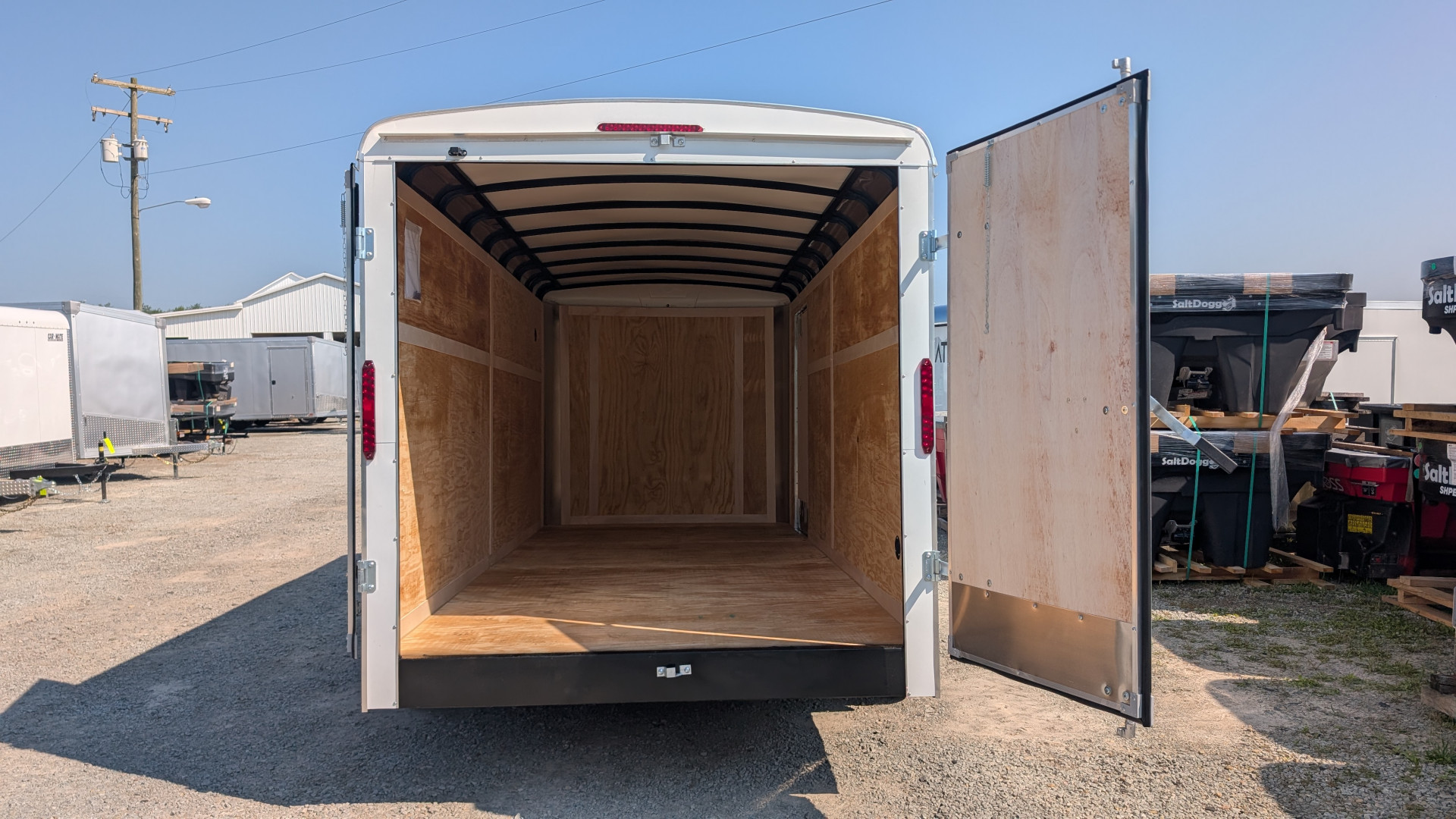 New 2026 Homesteader 7x16 HD Hercules Cargo Trailer w/ Rear Barn Doors