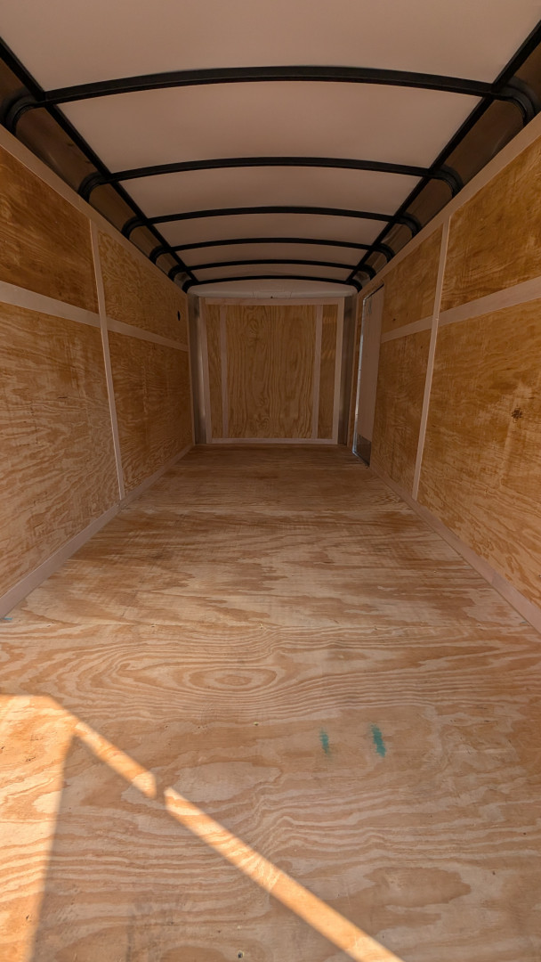 New 2026 Homesteader 7x16 HD Hercules Cargo Trailer w/ Rear Barn Doors