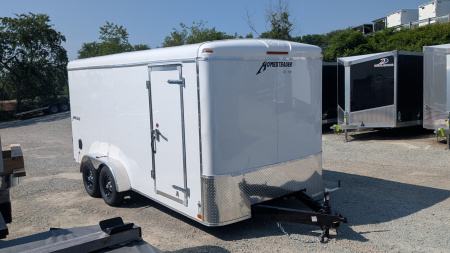 New 2026 Homesteader 7x16 HD Hercules Cargo Trailer w/ Rear Barn Doors