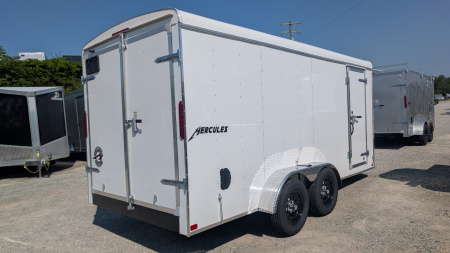 New 2026 Homesteader 7x16 HD Hercules Cargo Trailer w/ Rear Barn Doors