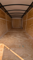 New 2026 Homesteader 7x16 HD Hercules Cargo Trailer w/ Rear Barn Doors