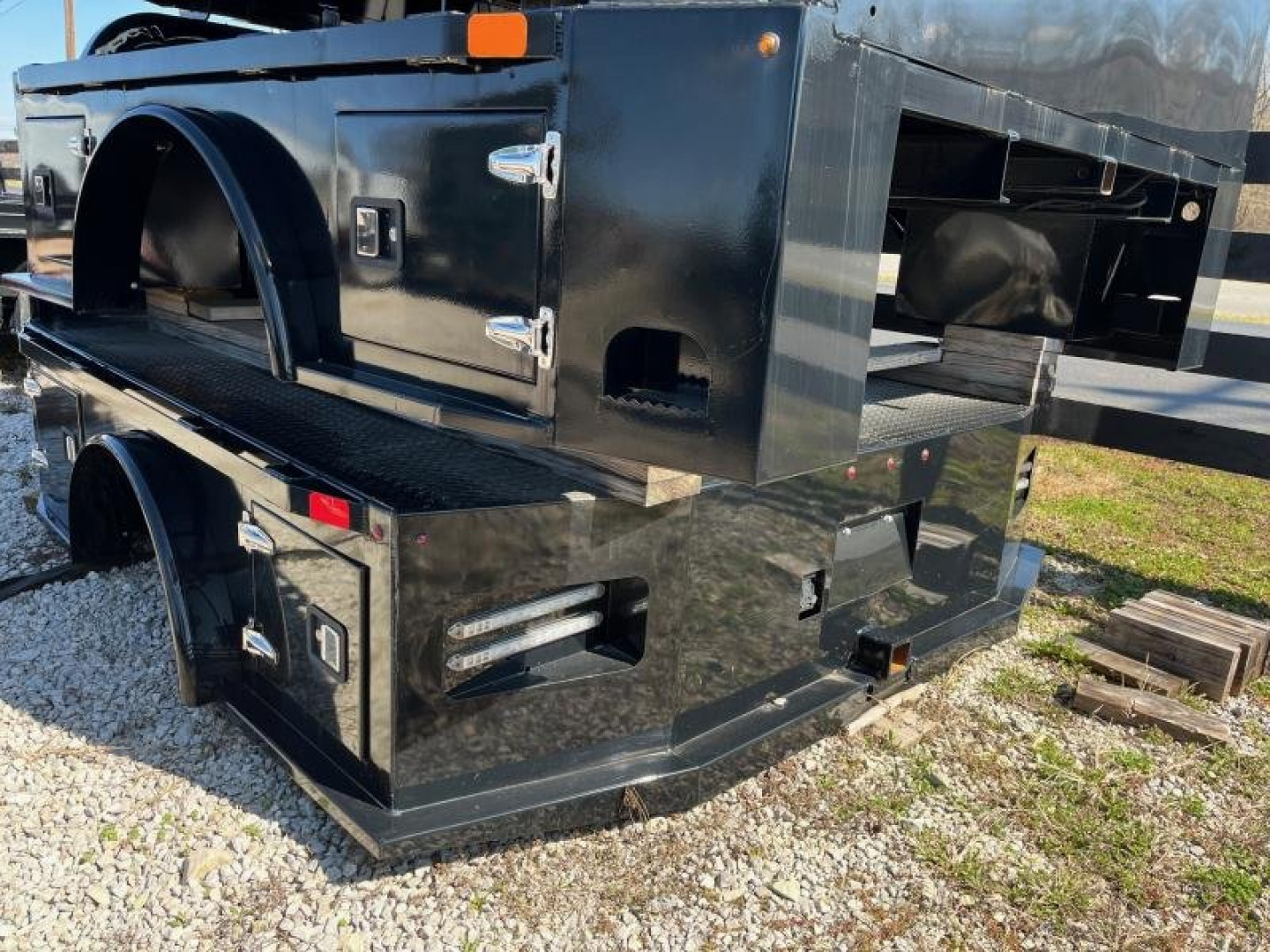 New 2022 Load Trail TRUCK BED SKIRTED 8'6 X 97" CTA 56" 38" FRAME RAIL WIDTH 2016 & OLDER FORD MODEL TRUCKS Flat Decks