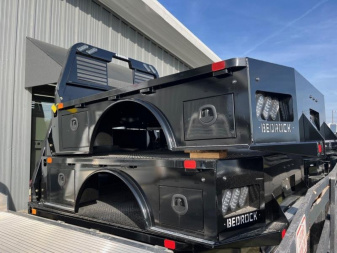 New 2024 Bedrock GRANITE FOR DODGE RAM DUAL WHEEL Flat Bed