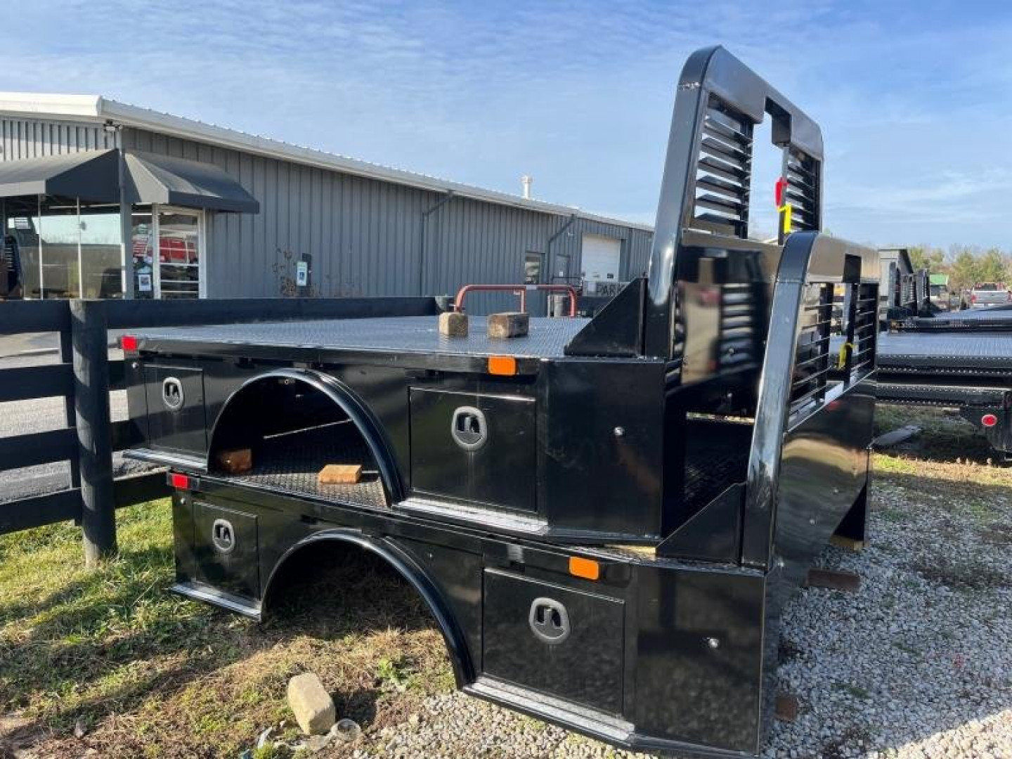 New 2025 Bedrock GRANITE DUAL WHEEL GM CHEVY Flat Decks