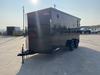 New United UJ 16' V-Nose Enclosed Cargo Trailer