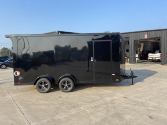 New United UJ 16' V-Nose Enclosed Cargo Trailer