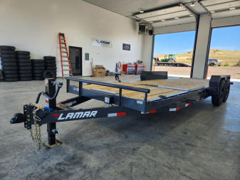New 2026 Lamar 22' Equipment Tilt Trailer 14K