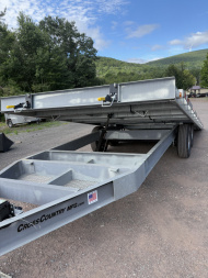 New 2025 Cross Country Manufacturing 20' Deck over Trailer12  Deck Over Tilt