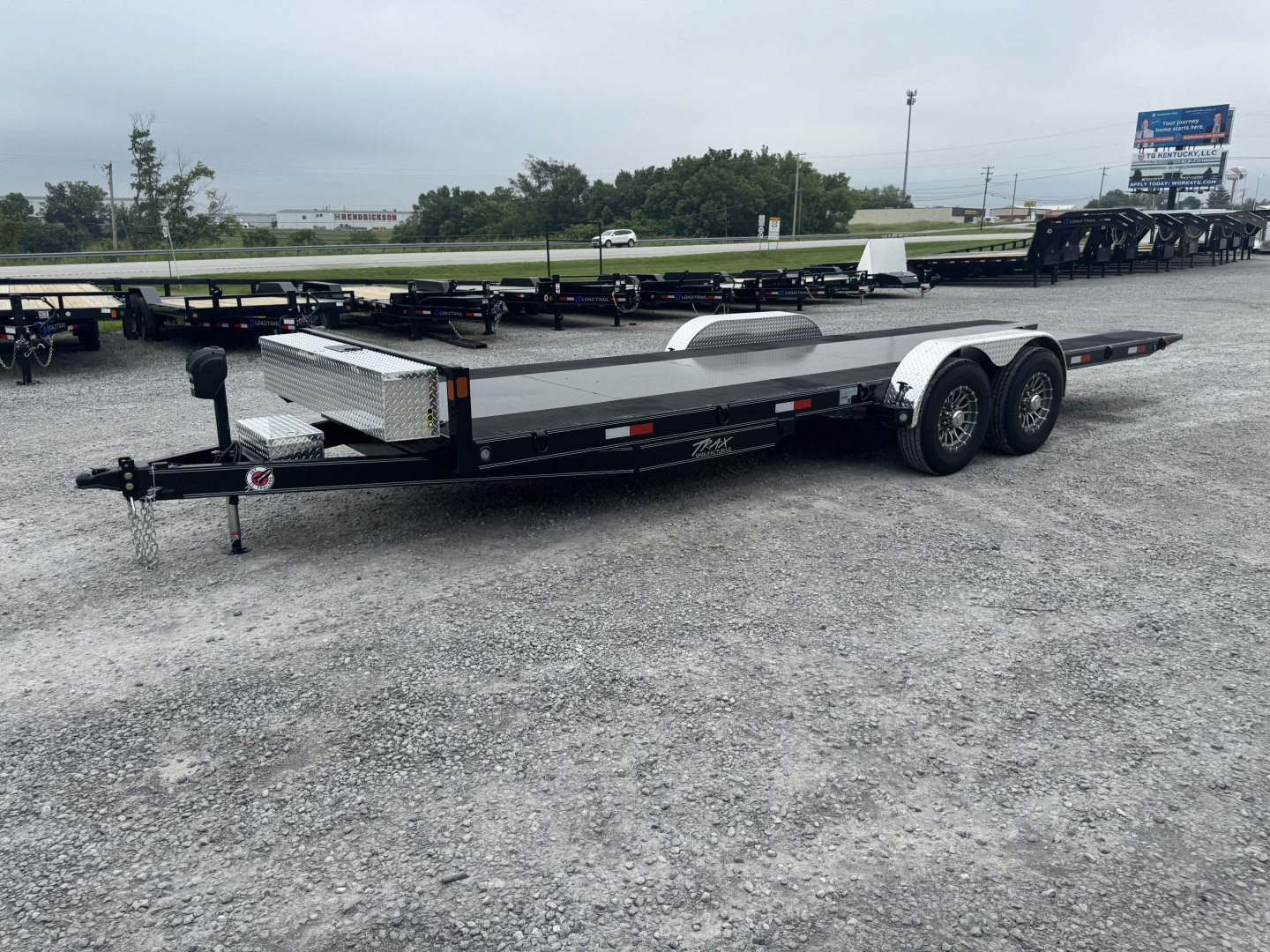 New 2026 Traxx Trailers 24' Fully Hydraulic Tilt Trailer
