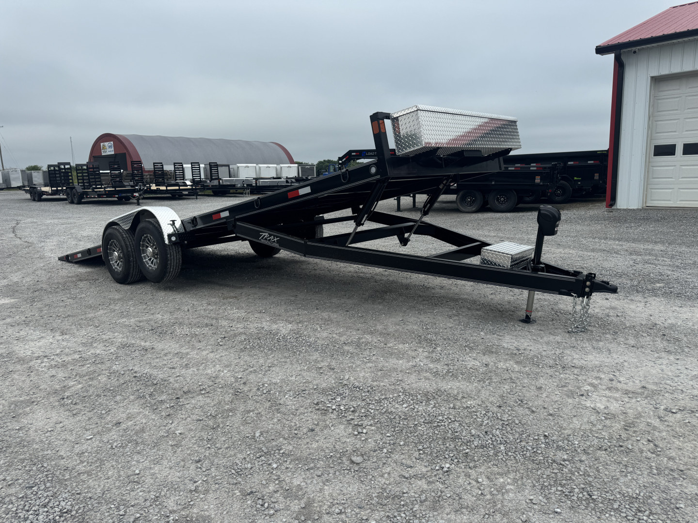 New 2026 Traxx Trailers 24' Fully Hydraulic Tilt Trailer