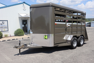 New 2026 Valley Trailers 2-Horse Economy Slant 14' x 6'8" x 7' (2800)