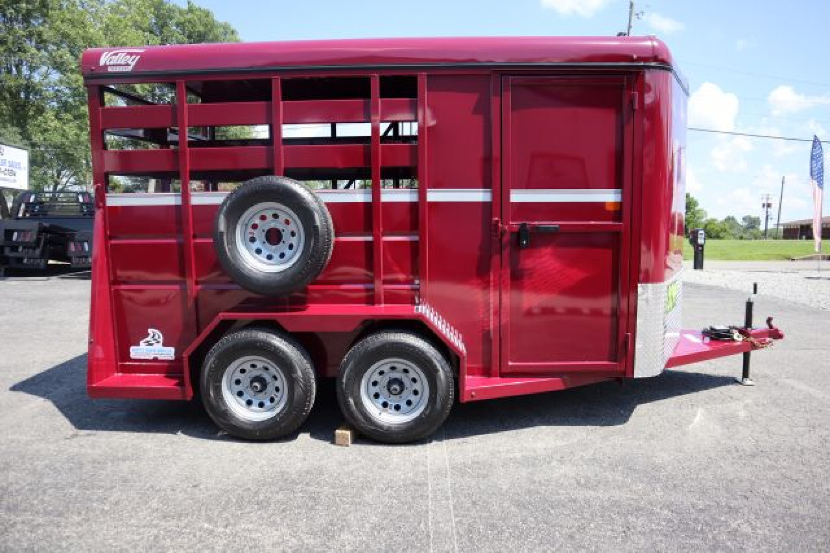 New 2026 Valley Trailers 2-Horse Economy Slant 14' x 6'8" x 7' (2800)