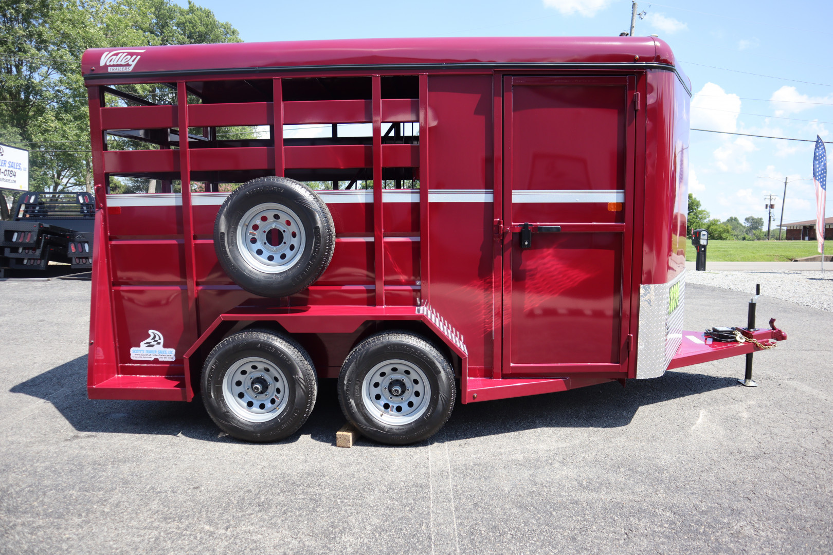New 2026 Valley Trailers 2-Horse Economy Slant 14' x 6'8  x 7' (2800)