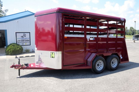 New 2026 Valley Trailers 2-Horse Economy Slant 14' x 6'8  x 7' (2800)