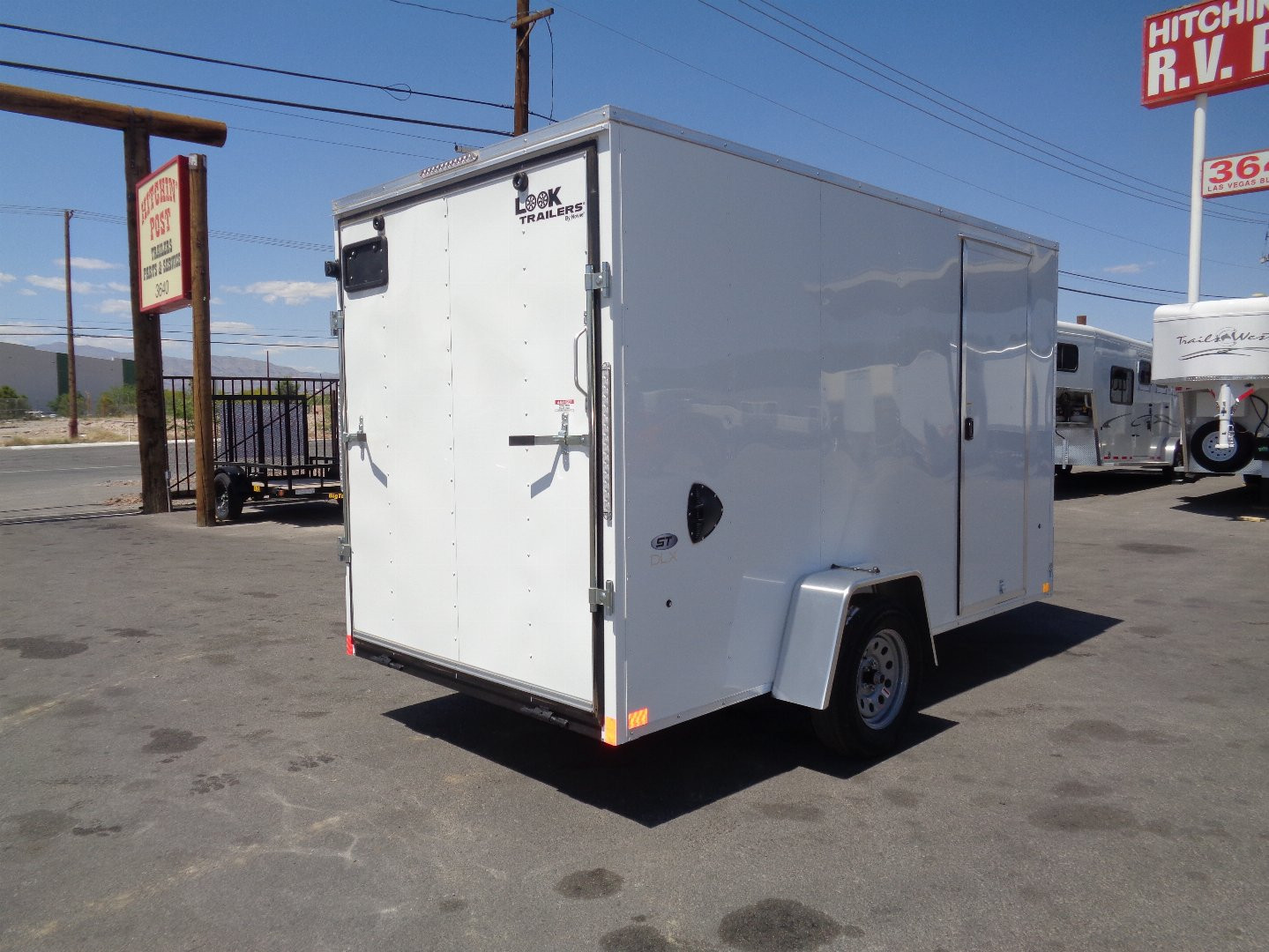 New 2026 Pace American 6x12 - Out Back DLX - V-Nose Single Axle Cargo Trailer