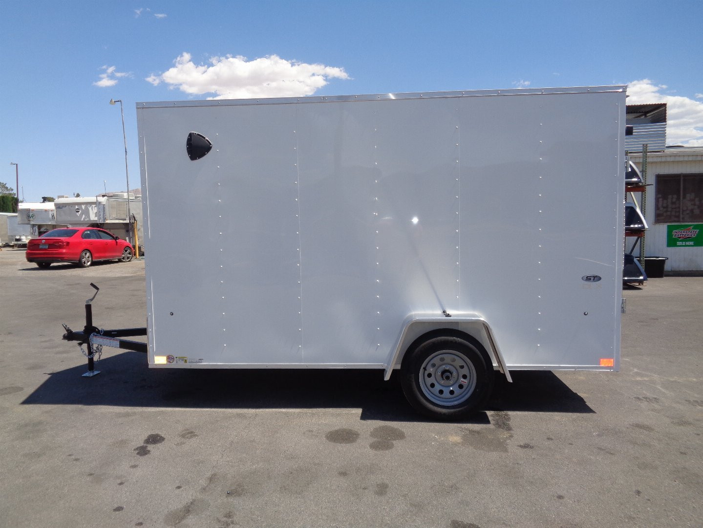 New 2026 Pace American 6x12 - Out Back DLX - V-Nose Single Axle Cargo Trailer