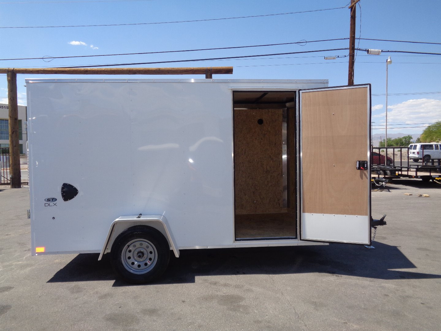 New 2026 Pace American 6x12 - Out Back DLX - V-Nose Single Axle Cargo Trailer