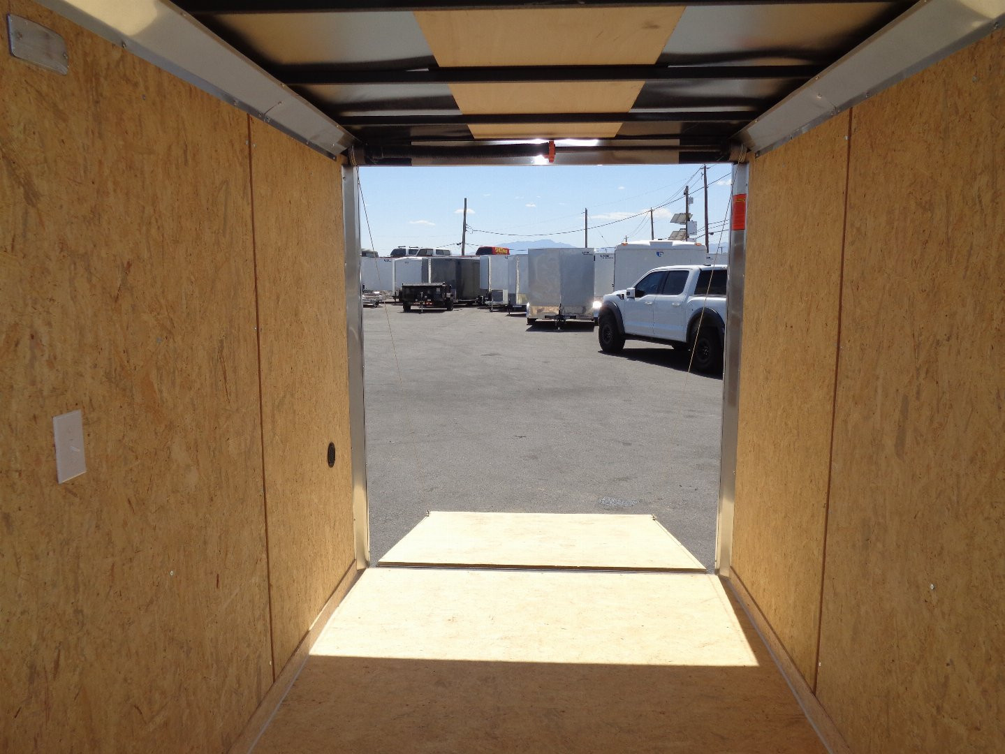 New 2026 Pace American 6x12 - Out Back DLX - V-Nose Single Axle Cargo Trailer