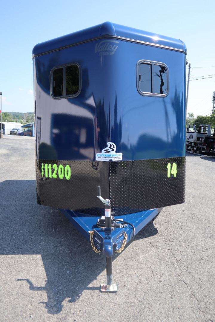 New 2026 Valley Trailers 2-Horse Slant Tack 14' x 6'8" x 7' (2820) Thoroughbred