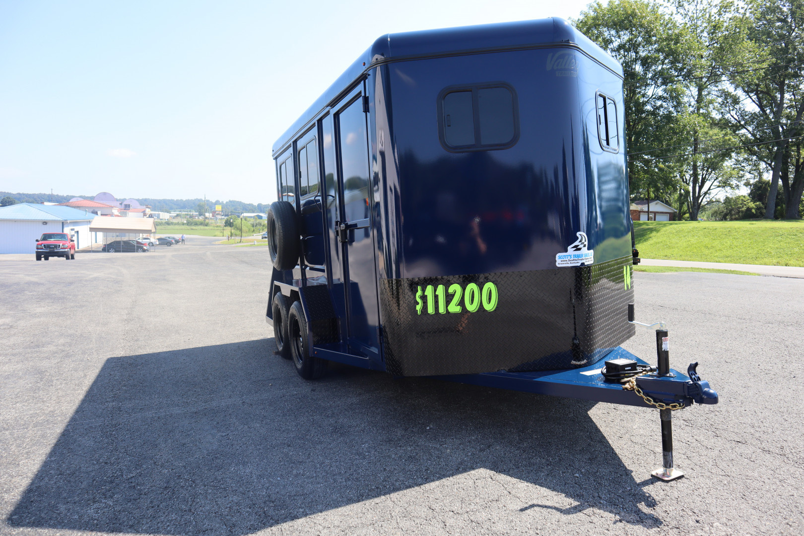 New 2026 Valley Trailers 2-Horse Slant Tack 14' x 6'8" x 7' (2820) Thoroughbred