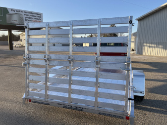 New 2026 Black Rhino *INCOMING* Aluminum 74"x12' Low Profile LPS7812A w/ Bi-Fold Gate ATV Trailer