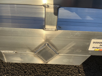 New 2026 Black Rhino *INCOMING* Aluminum 74"x12' Low Profile LPS7812A w/ Bi-Fold Gate ATV Trailer