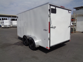 New 2026 Pace American 7x14 - Out Back DLX - V-Nose Tandem Axle 7k Cargo Trailer