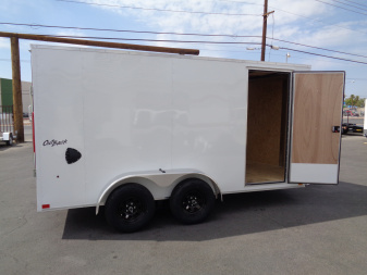 New 2026 Pace American 7x14 - Out Back DLX - V-Nose Tandem Axle 7k Cargo Trailer