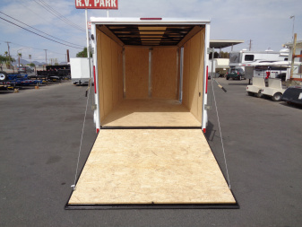 New 2026 Pace American 7x14 - Out Back DLX - V-Nose Tandem Axle 7k Cargo Trailer