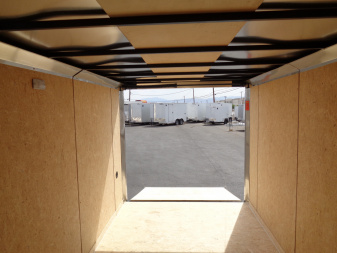 New 2026 Pace American 7x14 - Out Back DLX - V-Nose Tandem Axle 7k Cargo Trailer