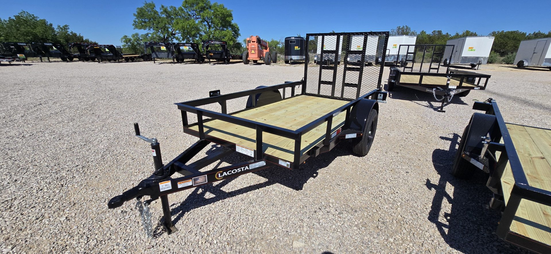 New 2025 Lacosta - Utility Trailer 5 x 10 - Gate 4'