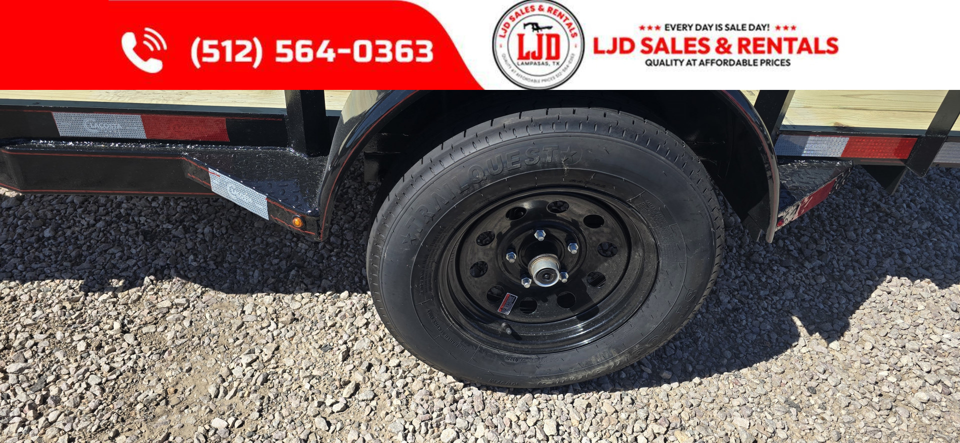 New 2025 Lacosta - Utility Trailer - 6' x 10' - GATE