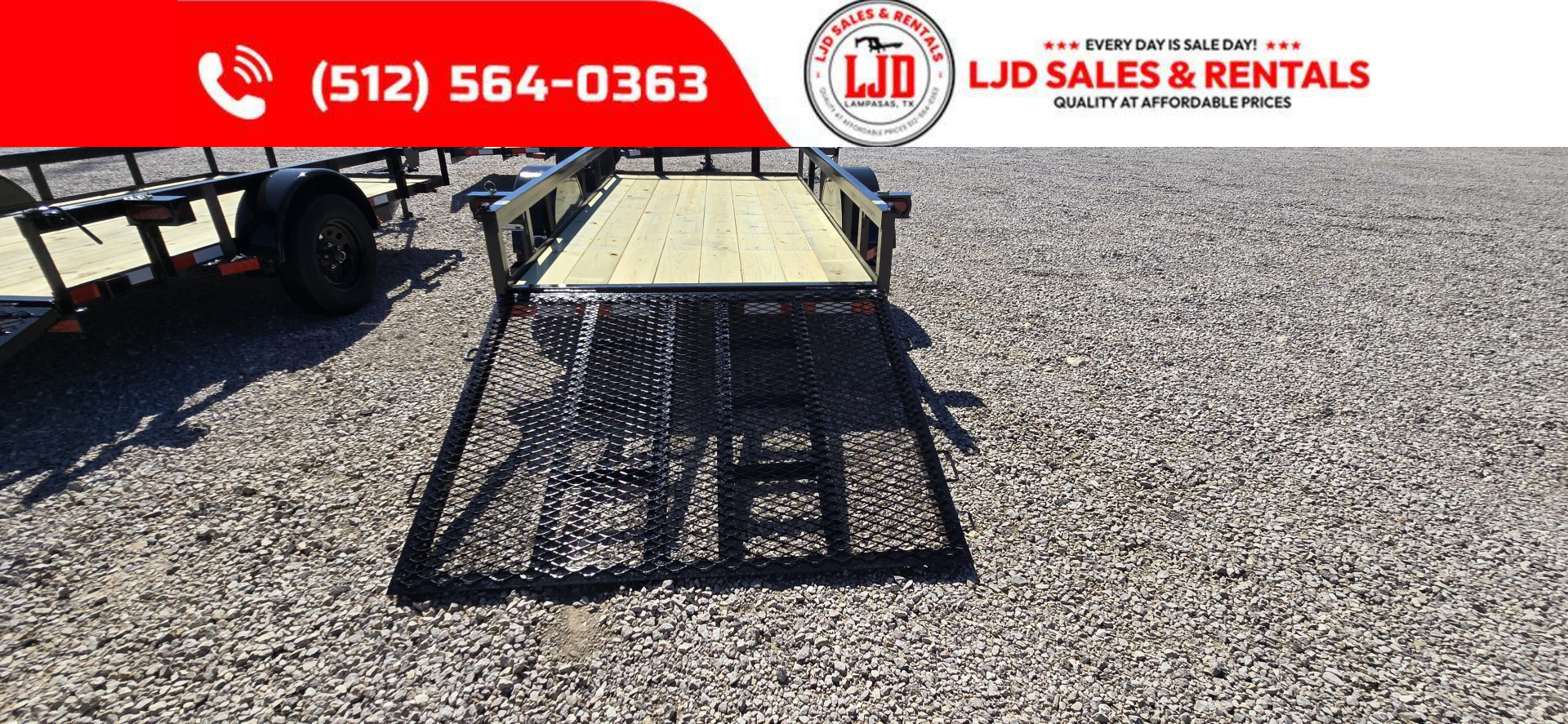 New 2025 Lacosta - Utility Trailer - 6' x 10' - GATE