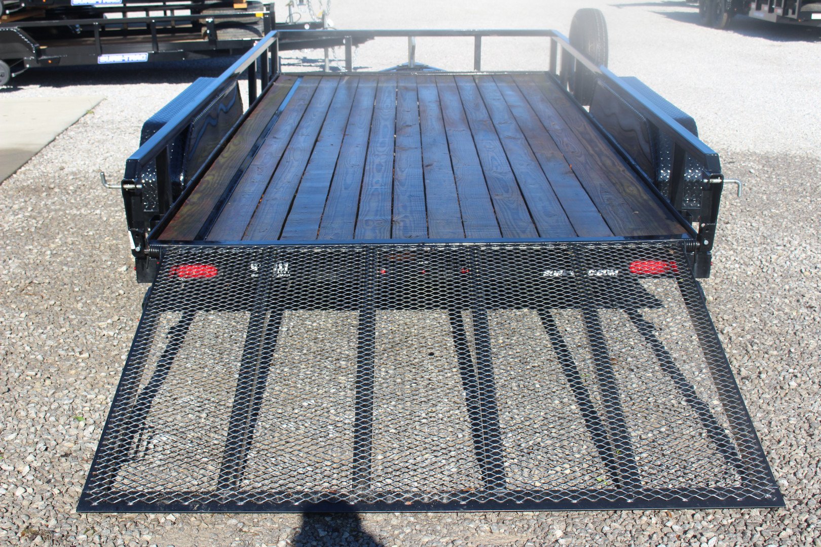 Used 2023 Sure-Trac 7' x 14' Tandem Axle Tube Top Utility Trailer - 7000# GVW