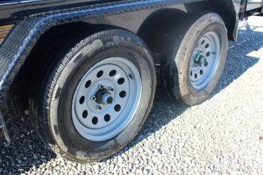 Used 2023 Sure-Trac 7' x 14' Tandem Axle Tube Top Utility Trailer - 7000# GVW