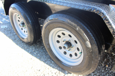 Used 2023 Sure-Trac 7' x 14' Tandem Axle Tube Top Utility Trailer - 7000# GVW