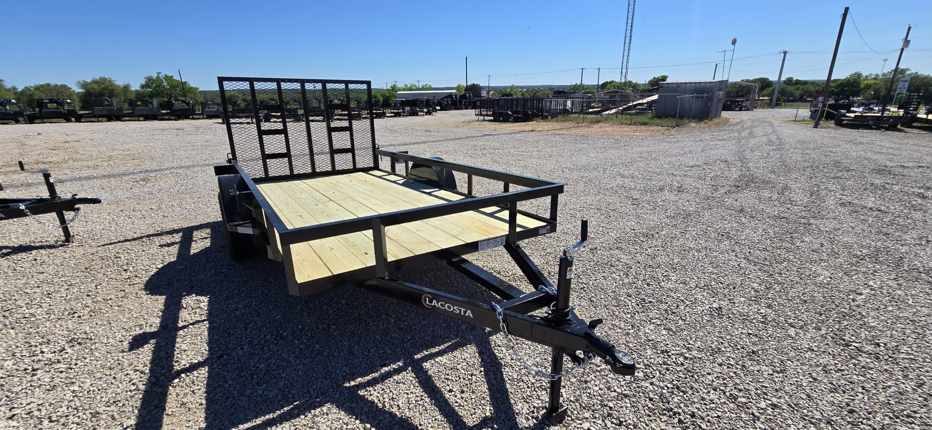 New 2025 Lacosta - Utility Trailer 6' x 12' - Gate