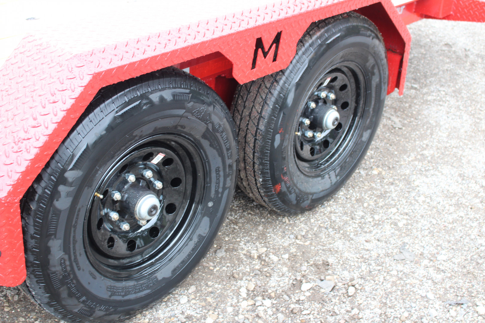 New 2025 Moritz 7' x 16' + 4' Low Pro - Gravity Tilt - Equipment Trailer - 14000# GVW