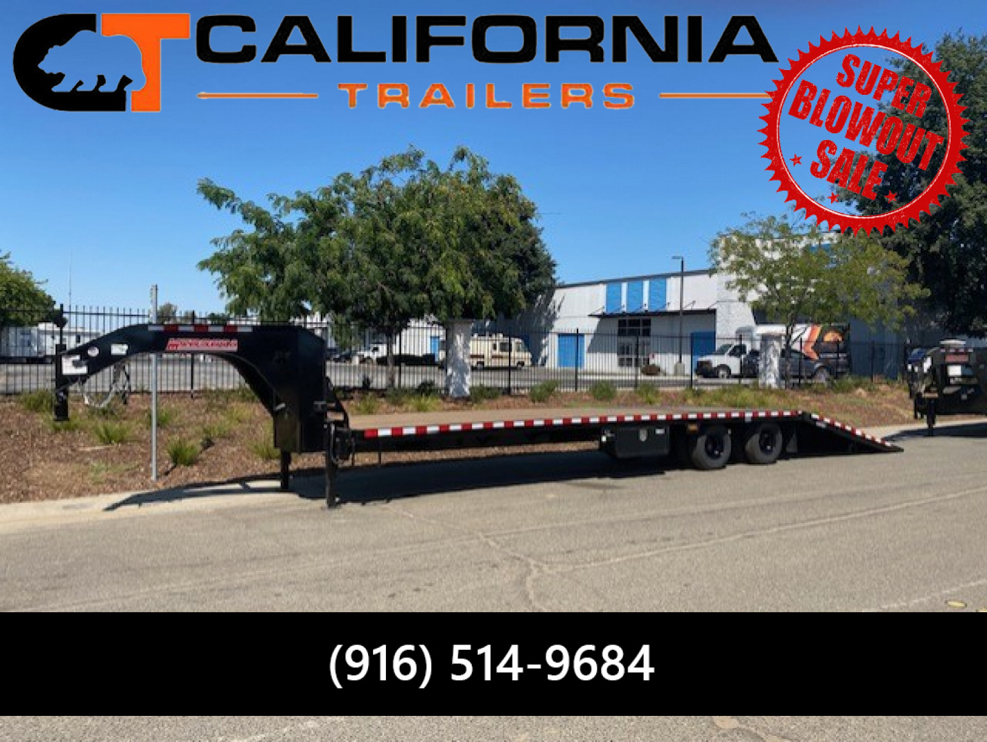 New 102x36 Tandem Axle 25.9K Gooseneck Flatbed w/Duals