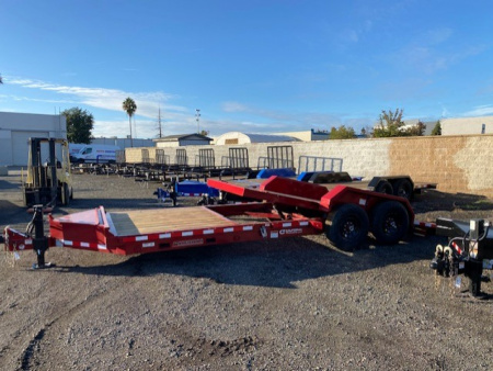 New 83x22 Tandem Axle 15.4K Tilt Trailer